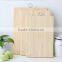 2015 kitchen metal tab fashion vegetable bamboo cutting boards wholesale