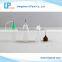 LDPE E-liquid dropper bottles with needle nose tip cap