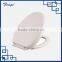 PP plastic WC lid two pieces one button portable toilet seat