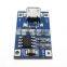 Micro USB 5V 1A 18650 TP4056 Lithium Battery Charger Module Charging Board With Protection Dual Functions