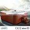 Outdoor Hydro Whirlpool Massage Hot Tub with Pop-up TV JY8012