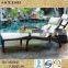 sun lounger new design adjustable foot rattan sun lounger (L001)