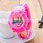 promotional gift cheap electric led cartoon watches for kids boys students