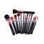 Long Lasting Cosmetic Brush for Beginner Professional 15pcs Makeup Brush With Cylinder