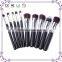 10pcs/kit synthetic hair foundation brush cosmetic makeup brush set