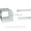 Green white extrusion pvc profile