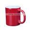 hot sale!11oz Ceramic Heat Sensitive Full Color Changed Mug for sublimation