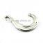 8" Clear Zinc Forged Tow J Hook