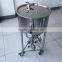 Home brewing stainless steel jacketed concial fermenter equipment