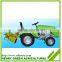 mini tractor with rotary tiller