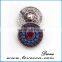 New arrival Guangzhou wholesale rhinestone snap button alloy jewlery