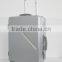 PC high-end AL-frame luggage/suitcase/TSA/double wheels suitcase