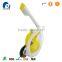 2017 Amazon hot sells silicone full mask snorkel face