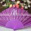 Customized Plastic Cloth Fan With Your Logo Printing