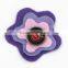 2017 New design non-woven fabric brooches and pins flower pins for dresses
