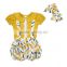 Wholesale Baby Top with suspender shorts set Cute Girl Clothes Set