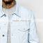 light bule plain denim classic mens jacket wholesale cheap price