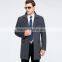 MSW0043 Wholesale Brand Mens 2016 New Winter Men's Wool Fashion Windbreaker Suit Collar Long Coat.