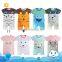 SR-252B cheap custom branded baby clothes romper baby set newborn animal series baby clothes