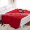 2015 high quality cashmere knitted bed throw blanket