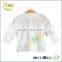 First impression chinese collar white baby shirt