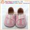 new arrival fashionable pink glitter leather baby girls knitting pattern making shoes for infant