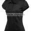 Hot Sale Custom Sports Wear Slim Fit Bulk Black Polo Shirts For Women