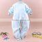 Wholesales spring printing boys long sleeve baby cotton rompers jumpsuit