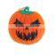 Plastic Halloween Pin Brooches Pumpkin Orange-red Custom Logo Brooch