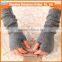 2017  china hot sales new style high standard wool yarn glove half finger for women
