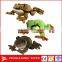 Soft Plush Stuffed Jumping Animal Squeaky Pet Frog Toys With Sound
