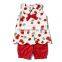 lovely sweet girl strawberry tank top red top wholesale baby clothing