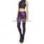 2016 New Arrival Women Mermaid Purple-Red Leggings Plus Size