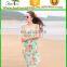 hot selling handpaint sunflower beach kaftan dress