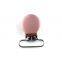 Rose gold coated baby pacifier clip suitable for 1 inch width fabric to hold on