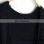 Western style thick knit striped sweater hollow out design hand knitted girls cardigan