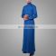 Latest Burqa Designs Blue Fashion Moroccan Men Abaya Muslim Dubai Cosy Daffah Thobe