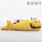 Printed stuffed plush sea animal toy fish/shark