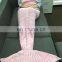 Charming Durable Mermaid Blanket,Newest Design Crochet Mermaid Tail Knitted, Cute Sleeping Bag Crochet