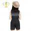 Hot selling fashion new design children girls summer pure cotton jumpsuits