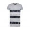 Promotional latest fashion modern mens clothing design longline PU panel summer clothes for men