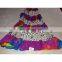 Women's Designer Handmade Cotton Printed Skirt girls wear long Dress party Wear