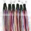  2018 new arrival hot selling chromatic colour factory price very popular reggae dreadlock hair