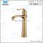 China Faucet Factory Gold Faucet for Bathroom Watermark Basin Mixer Tap