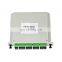 SC Connector Fiber Optical PLC Splitter 1*8 1x8 LGX Box Module For FTTH FTTX GPON EPON CATV Network