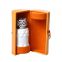 Luxury Leather Empty Perfume Bottle Boxes Round Tube Perfume Gift Box Packaging