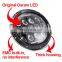 Car Accessories 7inch 75W 6500K round led Hi/Lo beam motorcycle headlight,7" headlamp for Jeep
