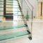 showcase ornamental patten glass  customized size laminated safety glass