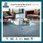 Fashionable Arch Small Sofa End Glass Bended Table top for Home Furniture