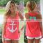 2016 new anchor tops for women summer sexy vest tee shirt apparel for women causal blouse                        
                                                Quality Choice
                                                    Most Popular